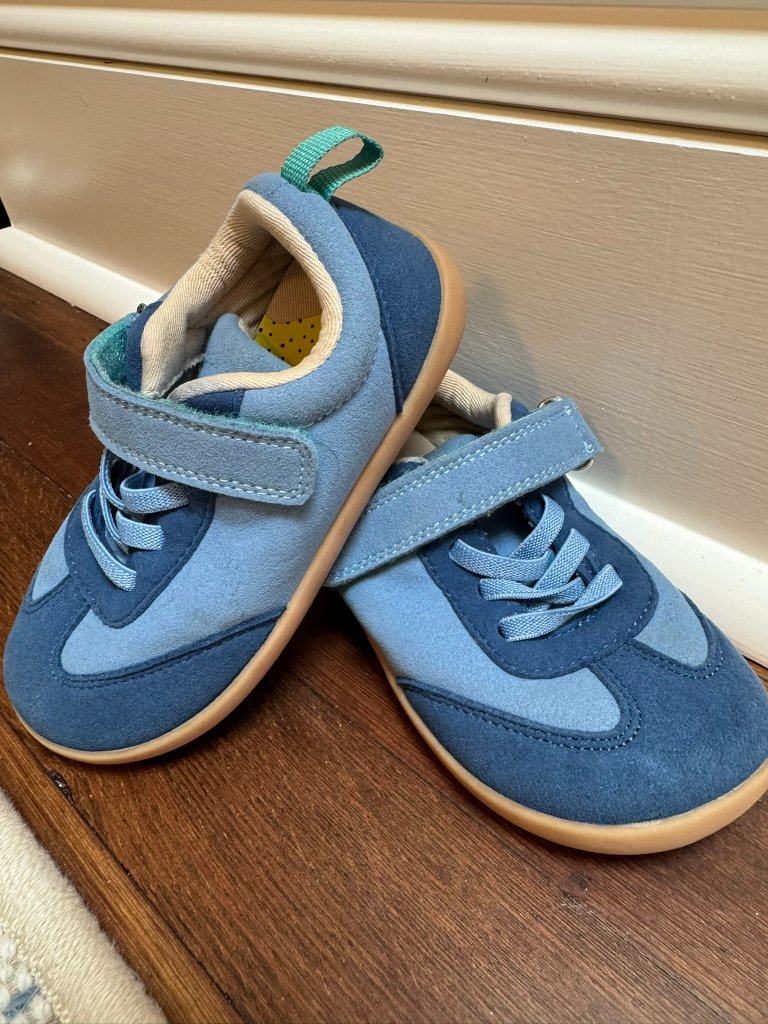 Nearly New - Ten Little Retro Suede Sneakers — image 3 of 6